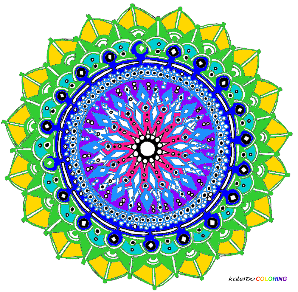 Sacred geometry pattern