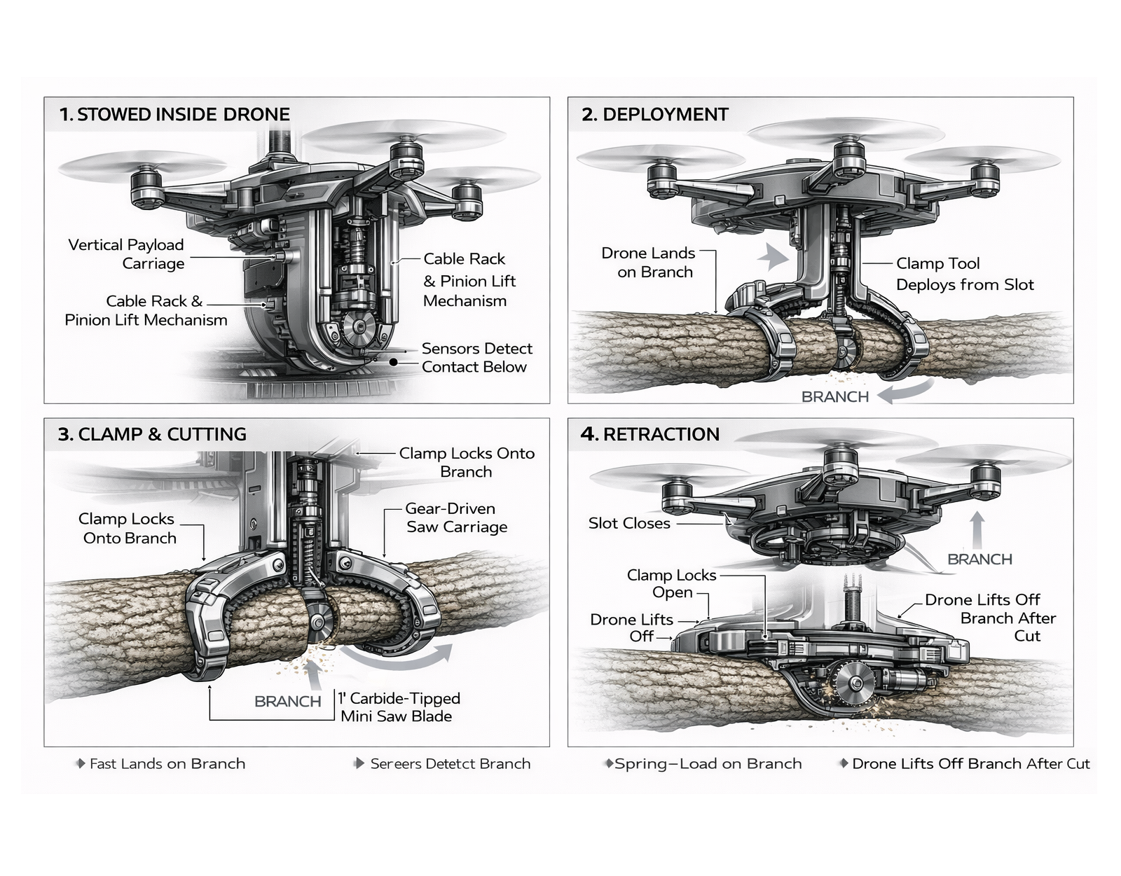 TreeHugger deployment sequence