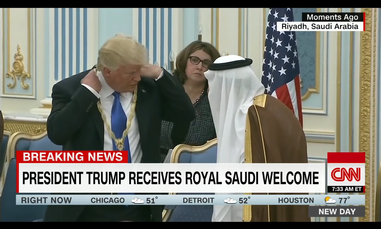 Trump receives royal Saudi welcome